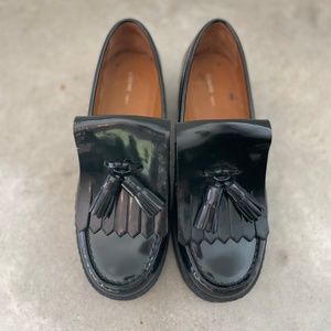 Celine Phoebe Philo chunky platform tassel loafers